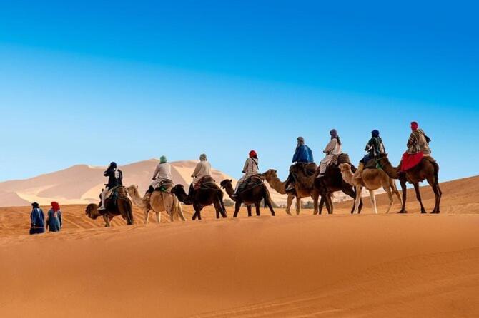 Les Pyramides Hotel Merzouga Exteriér fotografie